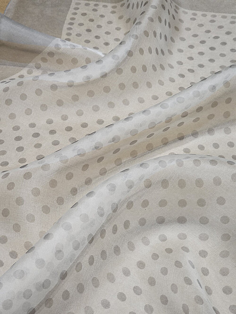 CHRISTIAN DIOR ORGANZA SCARF - Picture 10 of 14